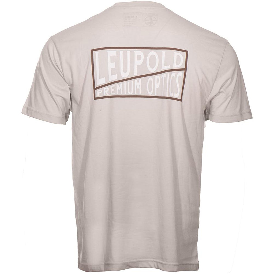 Leupold Premium Optics Short Sleeve Tee - Sand Large