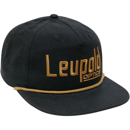 Leupold Retro Roper Snapback Hat in Black