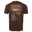 Leupold Magazine Short Sleeve Shirt Brown Heather M