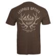 Leupold Antler Range Tee Brown Heather L