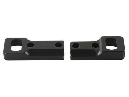 Leupold 2-Piece Dual Dovetail Scope Base for Remington 700 Reversible Front - Matte Black
