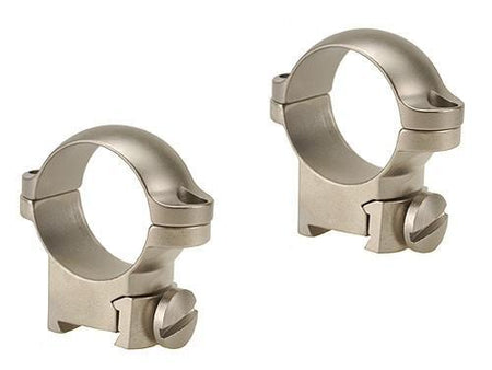 Leupold 2-Piece Solid Steel Scope Ringmounts Sako 1 Inch Medium Silver