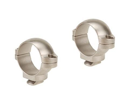 Leupold 2-Piece Dual Dovetail Scope Rings 1" Low Silver