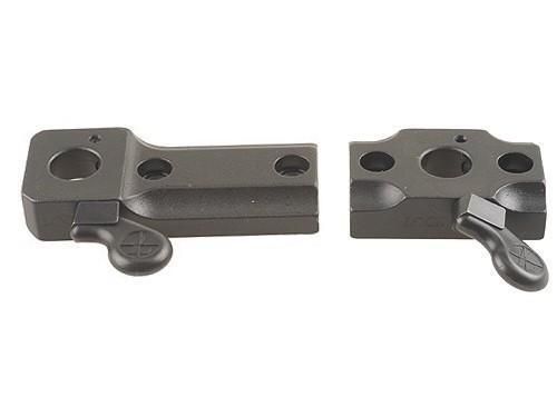 Leupold 2-Piece Quick Release Base - Savage 10/110 Round Rear Receiver Matte Black