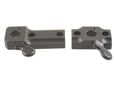 Leupold 2-Piece Quick Release Base - Savage 10/110 Round Rear Receiver Matte Black