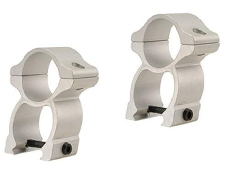 Leupold 2-Piece Rifleman Detachable Weaver-Style See-Thru Scope Rings 1 Inch High Silver