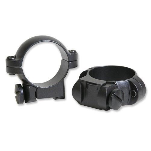Leupold 2-Piece Solid Steel Scope Ringmounts Ruger No. 1 & 77/22 1 Inch Low Matte Black