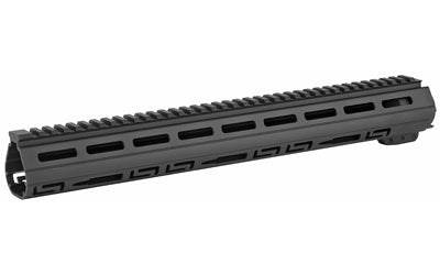 Luth-AR Palm Handguard, 15", M-LOK, Aluminum, Free Float, Barrel Nut Included, Black, Fits AR-15 Rifles HG-V-15M