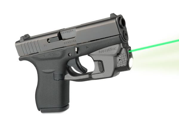 LaserMax CenterFire Green Light & Laser with GripSense for Glock 42/43