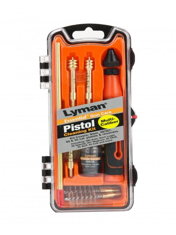 Lyman Essential Pistol Cleaning Kit for 9mm, .40 Cal & .45 ACP