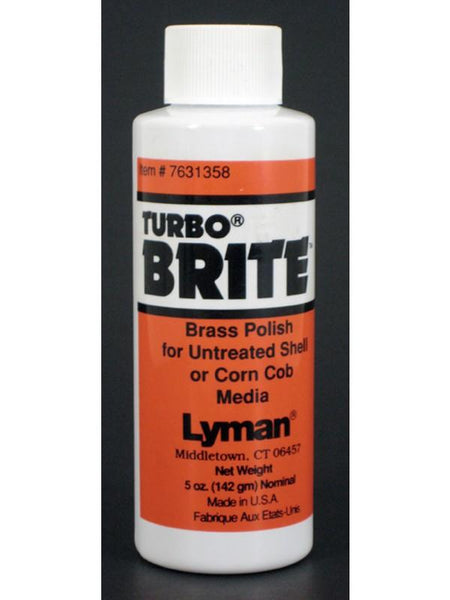 Lyman Turbo Brite Brass Case Polish 5 oz Reloading Additive