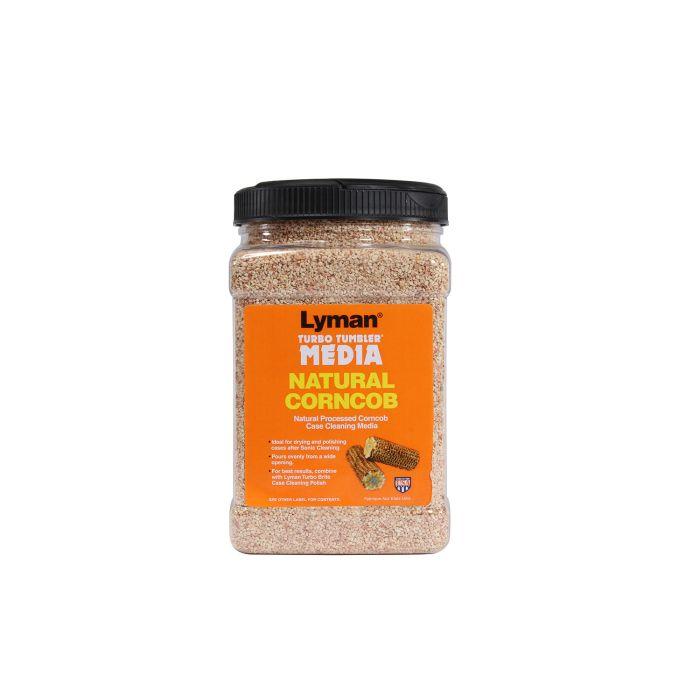 Lyman 3.5 lb Untreated Corncob Tumbler Media for Brass Cleaning