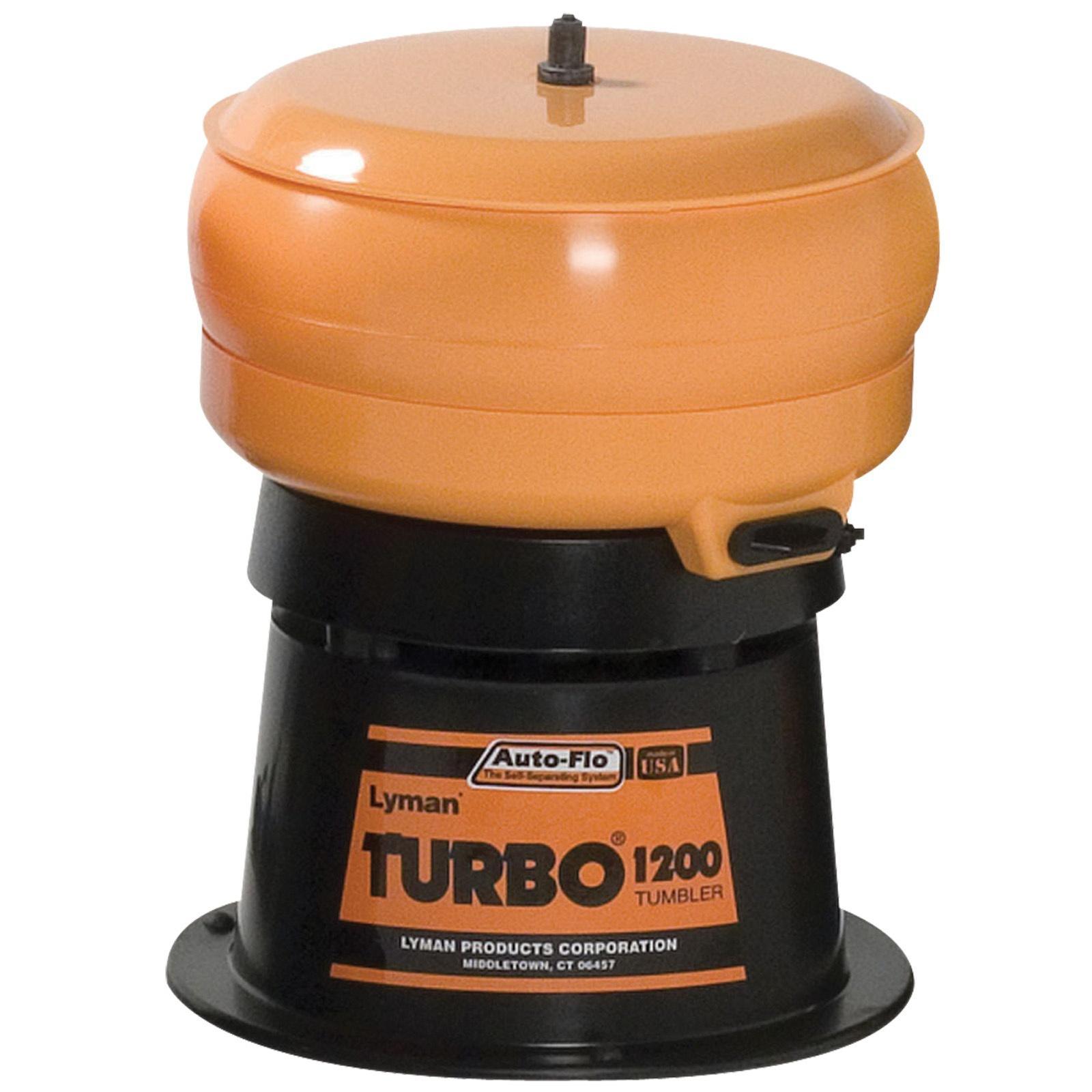 Lyman Auto-Flo 1200 Case Cleaning Tumbler 1-Gallon Bowl Holds 350 Cases