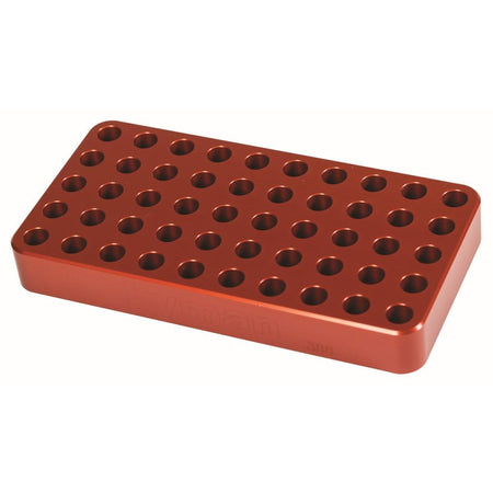 Lyman Anodized Aluminum Loading Block .388 Hole Size for Small Rifle Cartridges