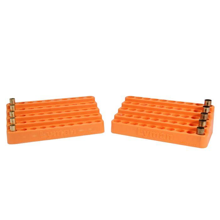 Lyman Bleacher Loading Block for Large Caliber Handguns .565" Hole Size - 50 Round Capacity