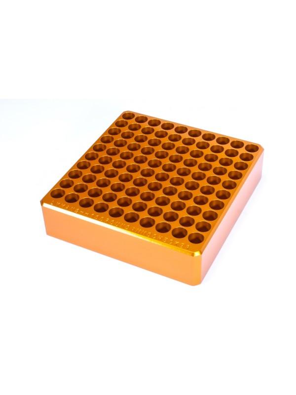 Lyman Ammo Checker 9mm 100-Hole Reloading Case Gauge Block