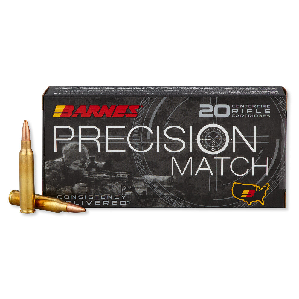 Barnes Precision Match 5.56x45mm NATO 85 gr OTM ammo