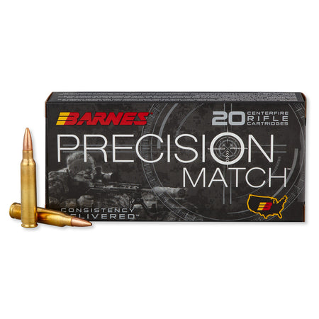 Barnes Precision Match 5.56x45mm NATO 85 gr OTM ammo