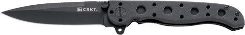 CRKT M16-01KZ 3" Fine Edge Spear Point Black Folding Knife