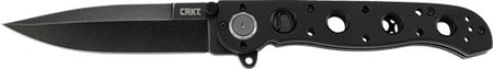CRKT M16-02DB 3.5" Plain Edge D2 Steel Black Blade with Deadbolt