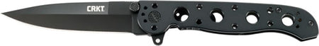 CRKT M16-03KS 3.5" Plain Edge Spear Point Black Blade Stainless Handle