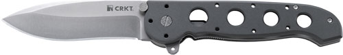 CRKT M21-04G 3.875" Deep Bellied Spear Point Folding Knife Black G10