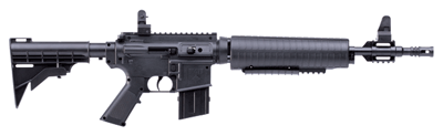 Crosman M417 .177 Cal BB and Pellet Multi-Pump Air Rifle Black Synthetic