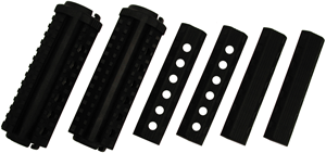 MFT 4-Sided Picatinny Rail 6" Handguard for AR15/M16 Polymer Black