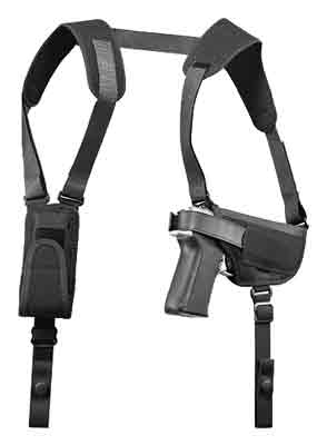 Michaels Pro-Pak Horizontal Shoulder Holster #0 RH/LH Nylon Black
