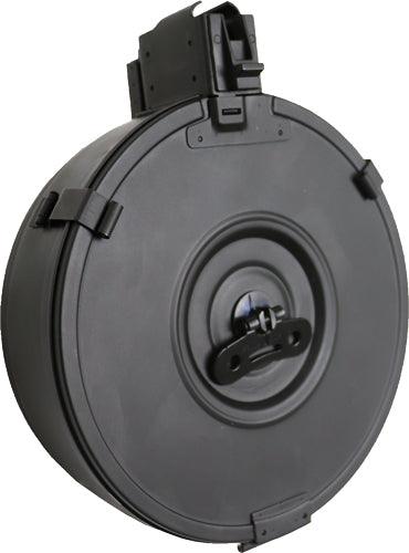 Iver Johnson AK-47 7.62x39mm 100-Round Black Metal Drum Magazine