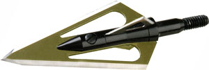 Magnus Stinger 4-Blade Broadhead 100gr 2-1/8" x 1-1/16" 3-Pack