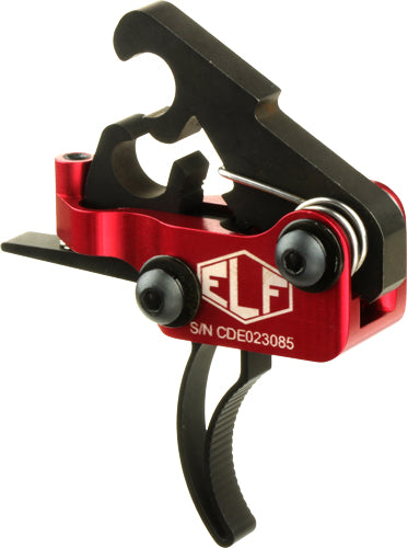 Elftmann AR-15 Match Pro Curved Trigger with Pro Lock Adjustable 2.75-4lbs