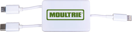 Moultrie Gen3 SD Card Reader for Smartphones with Lightning USB-C & Micro USB Dongles