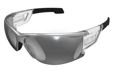 Mechanix Wear Type-N Safety Glasses, Silver Lens, Black Frame VNS-11AD-PU