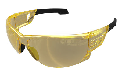Mechanix Wear Type-N Safety Glasses, Amber Lens, Black Frame VNS-30AC-PU