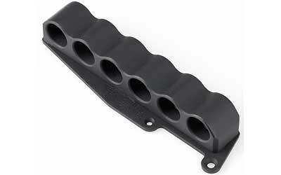 Mesa Tactical SureShell 6-Shell Side Saddle, 20 Gauge, Fits Remington, Black Finish 93250