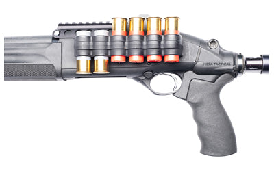 Mesa Tactical SureShell 6-Shell Side Saddle with 3.25" Rail, Beretta 1301 12 Gauge, Polymer, Black 94320