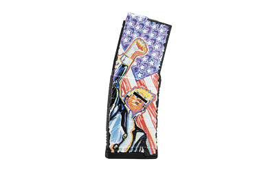 Amend2 30-Round 223 Rem/556NATO AR Rifle Magazine, Trump Fight 2024 Custom Print