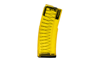 Amend2 30-Round 223 Rem/556NATO AR Rifle Magazine, Translucent Yellow Polymer