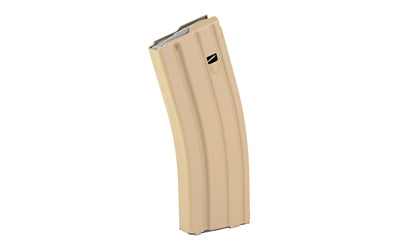 ASC 223 Rem/556NATO 30-Round FDE Aluminum AR-15 Magazine with Gray Follower