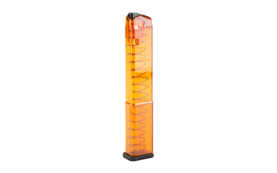 ETS Group 9mm 32-Round Orange Polymer Magazine for Glock 17/19/26, All Generations
