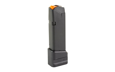 Shield Arms Extended Glock 19 Magazine, 9MM, 20 Rounds, Anodized Aluminum, Black