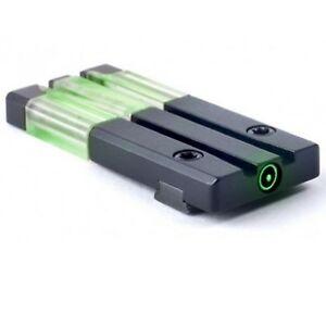 Meprolight Fiber-Tritium FT Bullseye Green Rear Night Sight for S&W M&P Shield, Shield Plus & 2.0