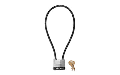 Master Lock 107KADSPT Armored Cable Gun Lock Keyed Alike 14 Inch California Approved