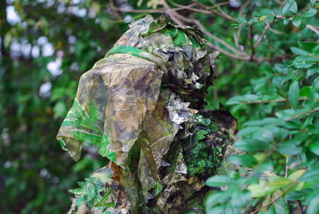 Titan 3D Leafy Face Mask Mossy Oak Obsession NWTF Camo