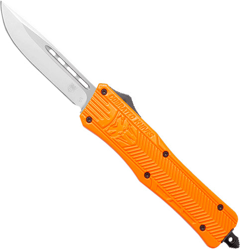 CobRaTec Medium CTK1 OTF Orange 3" Drop Point D2 Steel Knife