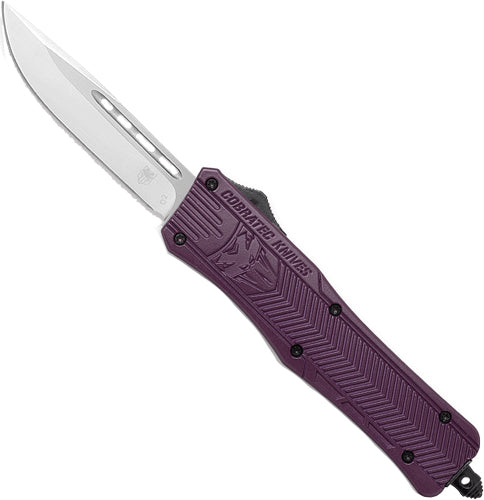 CobRaTec Medium CTK1 OTF Plum 3" Drop Point Knife