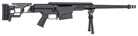 Barrett 19971 MRAD Covert 308 Win 10+1 17" Black Match Grade Fluted Barrel, Black Cerakote Aluminum Receiver w/Picatinny Rail, M-LOK Handguard, Side Folding w/Adj Comb Black Polymer Stock, Black Polym