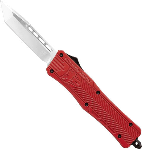CobRaTec Medium CTK1 OTF Red 3" Tanto Knife