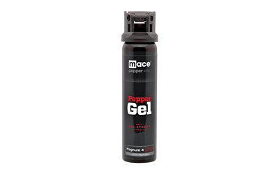 Mace Security International 10% Pepper Gel, 79g Aerosol Can, Fast-Acting Defense Spray, Black 80570